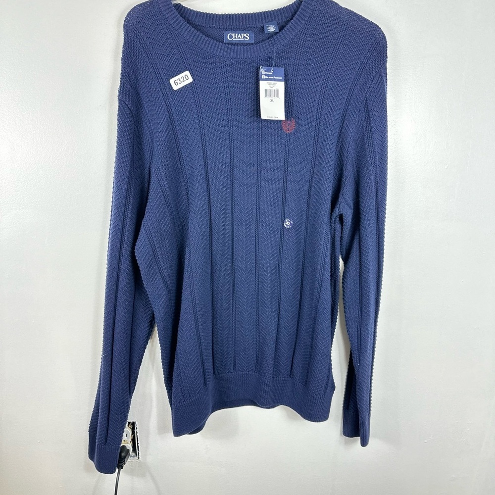 Chaps xlarge blue creek 25 p2p 30-1/2 length. NWT 100%cotton